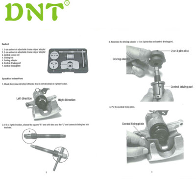 Two Ways Speedy Brake Adaptor Driver 7pcs