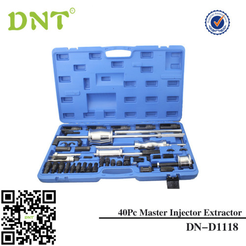 40шт. Главный экстрактор инжектора с съемником переходника коллектора системы впрыска топлива с молотком скольжения