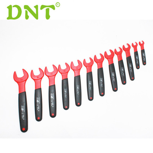 12шт диэлектрические VDE гаечные ключи с открытым ключом набор 1000v 10-24мм