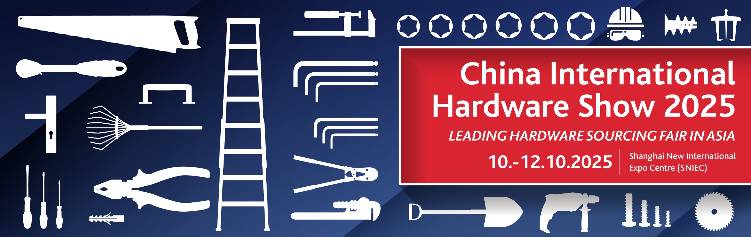 Exposición de la industria de hardware en el China International Hardware Show (CIHS 2025)