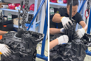 zf transmission disassemble