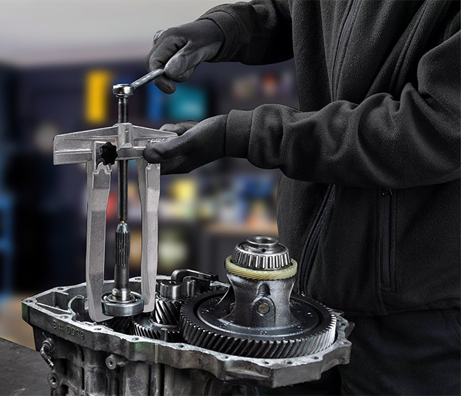 jaw puller for gearbox