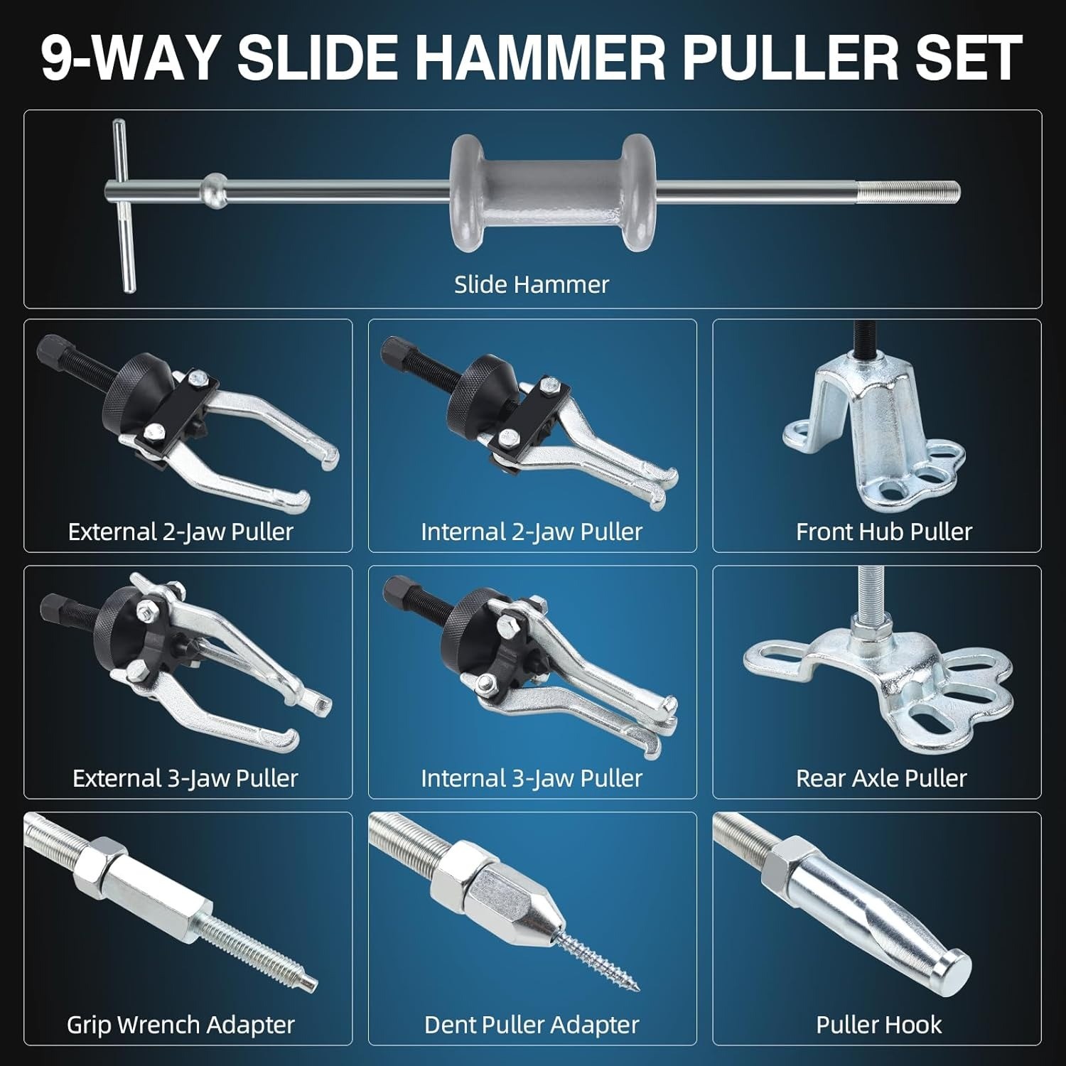 Slide Hammer Bearing Puller