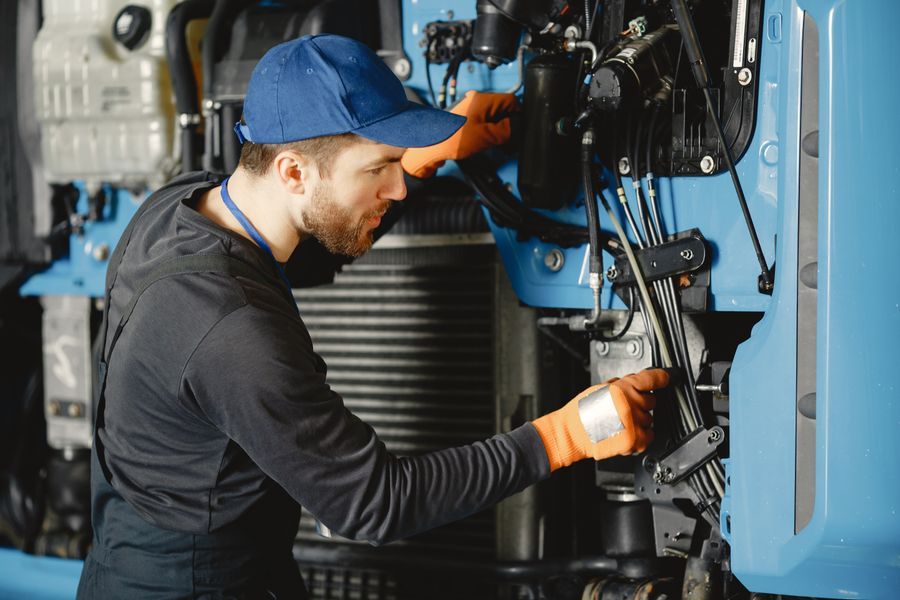 Industrial mechanical maintenance setting