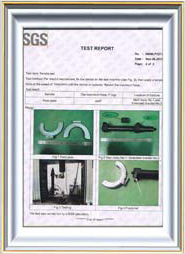 SGS of strut spring compressor