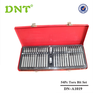 Juego de puntas Torx de 54 piezas
