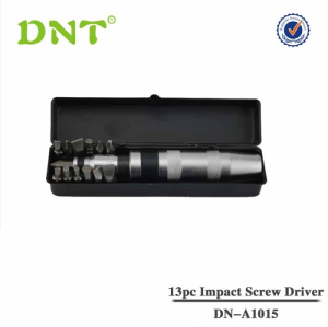 Juego de puntas de destornillador de impacto de 13 piezas