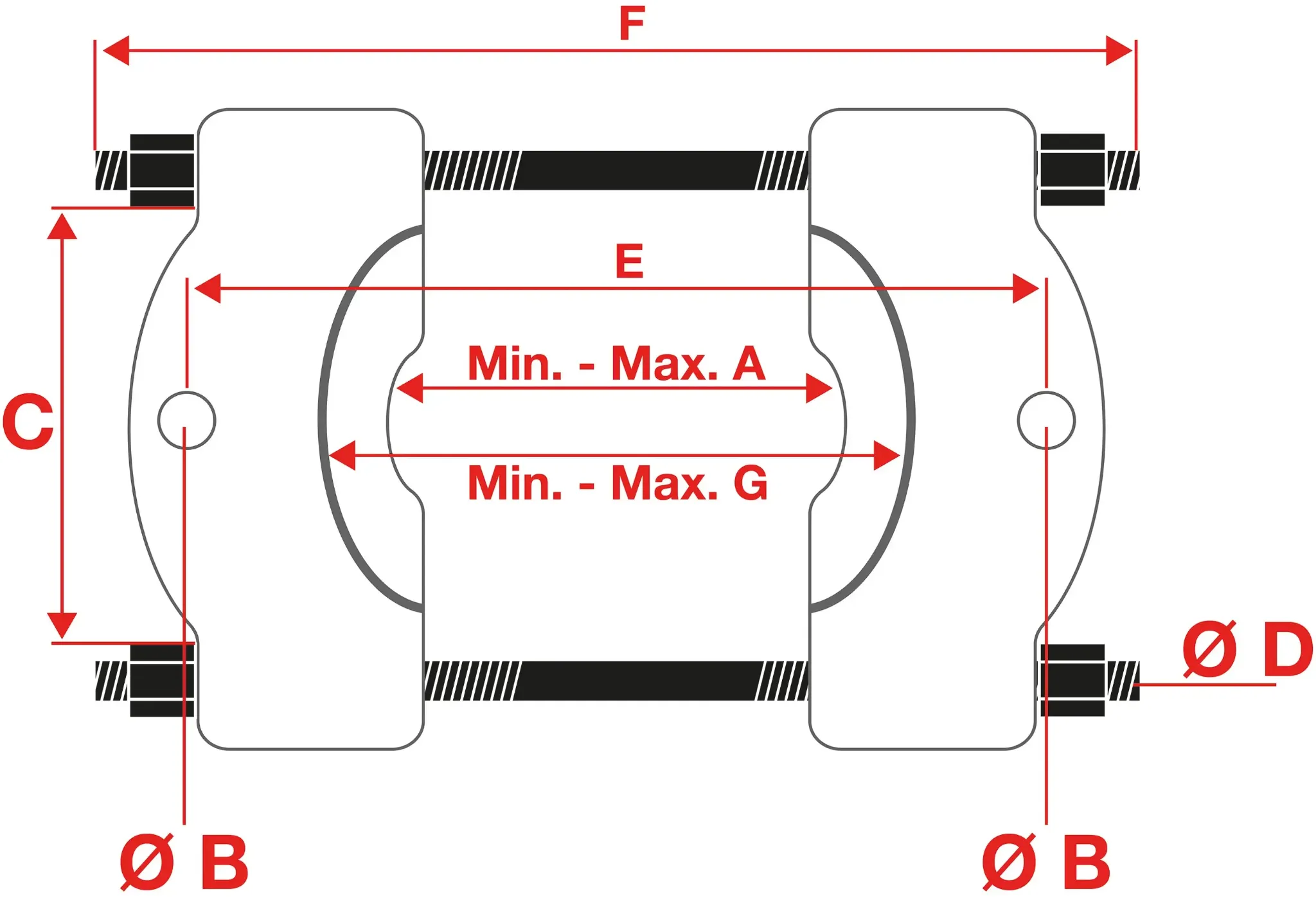 Bearing Separator Connected to Puller System