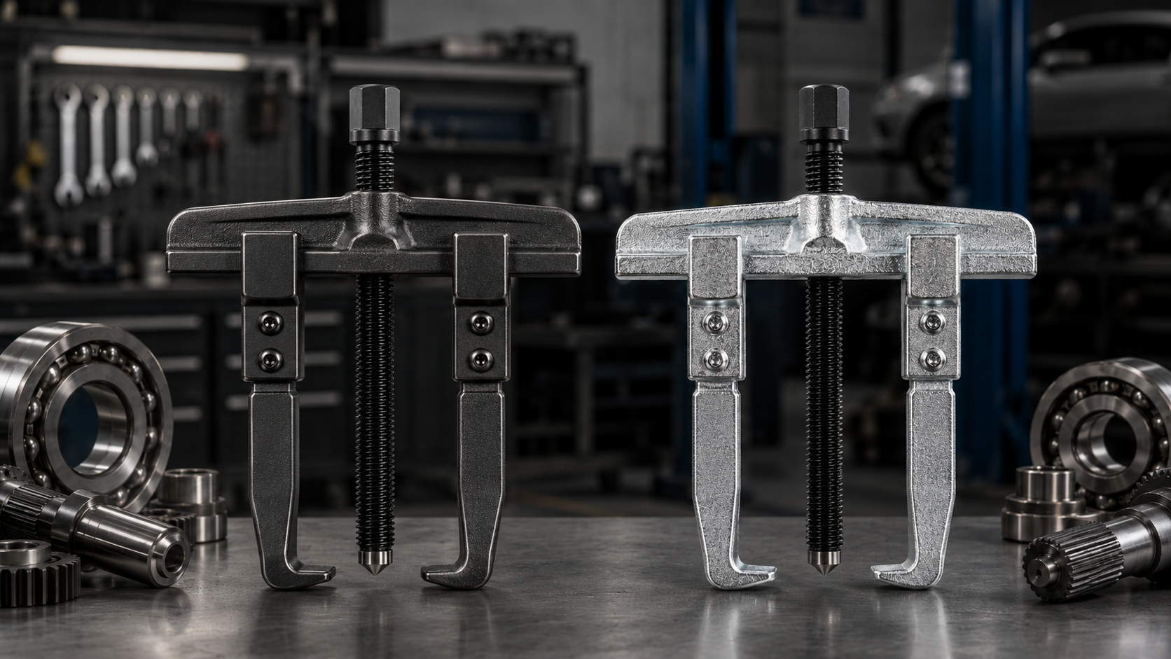 Forged and cast bearing pullers comparison