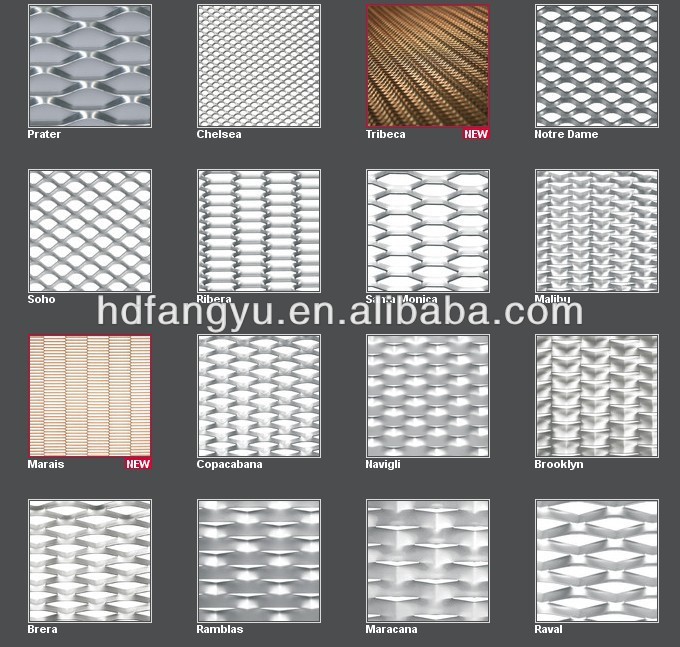 Expanded Metal Mesh for Sunscreening
