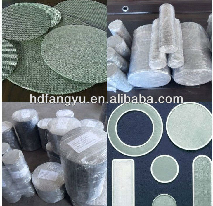 Filtros mettallicas de malla y chapa perforada(Cylindrical Filters)
