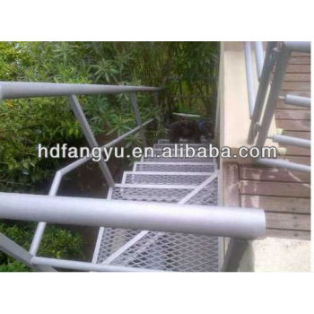 Escalera De Hierro Metal Desplegado(Expanded Metal iron staircase)