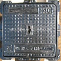 EN124 Ductile Iron Manhole Cover with Frame