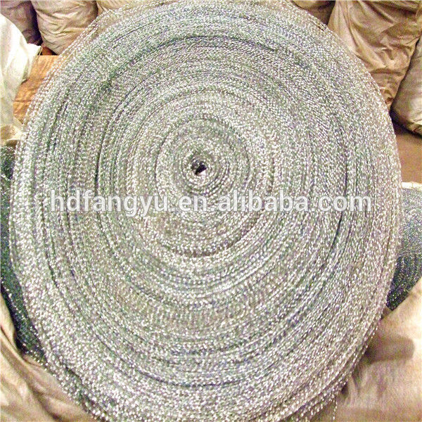 0.22mm 410 stainless steel flat wire for wire mesh scourer