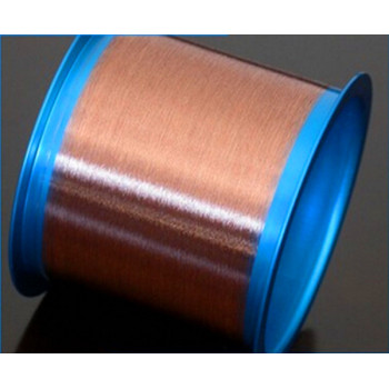 0.18mm copper coated flat wire for making mesh scourers