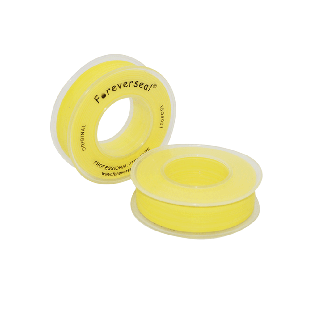 yellow gas line ptfe tape for all gas fittings