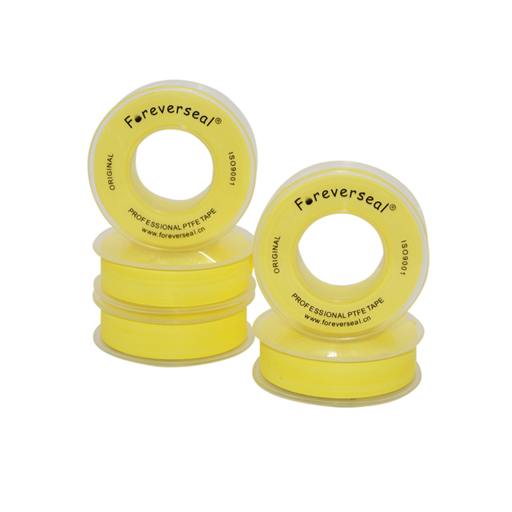yellow gas line ptfe tape for all gas fittings