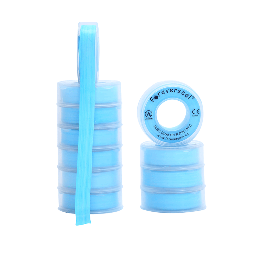 Blue PTFE Tape for natural gas Foreverseal PTFE Tape