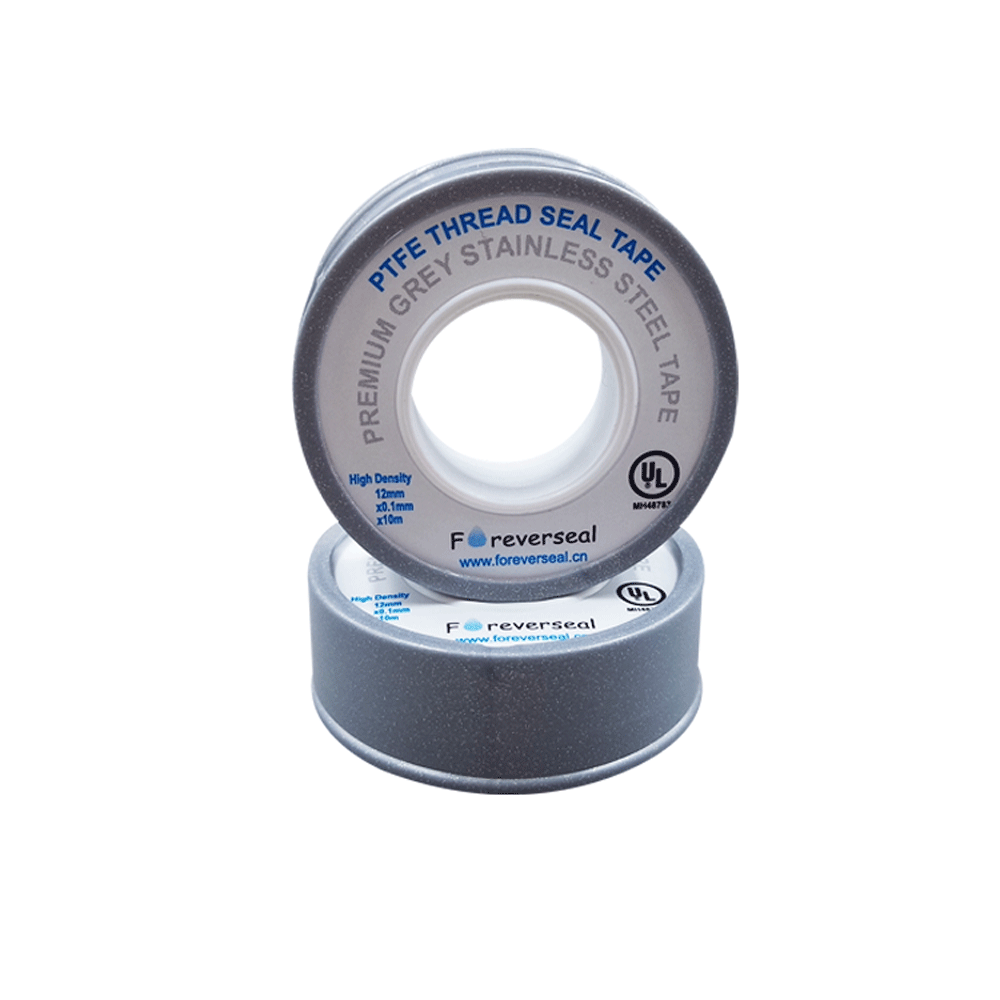 GRAY Stainless Steel antiseize PTFE TAPE Foreverseal PTFE Tape