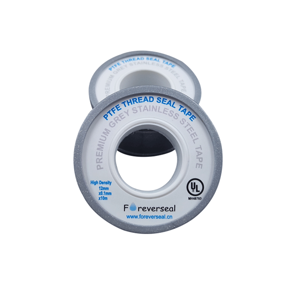 GRAY Stainless Steel antiseize PTFE TAPE Foreverseal PTFE Tape