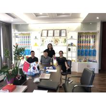 The first time Korean customer visit our New Plant