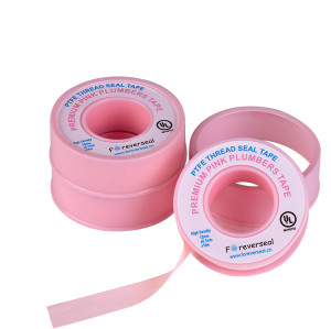 cinta de teflón rosa de alta densidad para plomería al por mayor