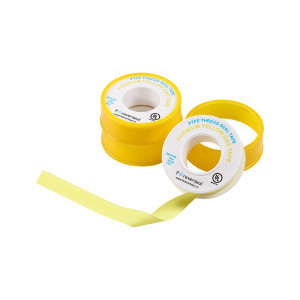 yellow gas line ptfe tape for all gas fittings