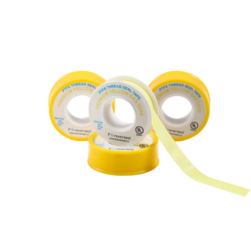 yellow gas line ptfe tape for all gas fittings