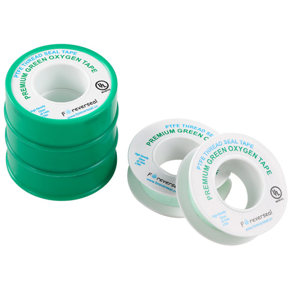 Green Full-Density Oxygen Thread Seal Tape