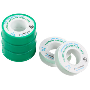 Green Full-Density Oxygen Thread Seal Tape