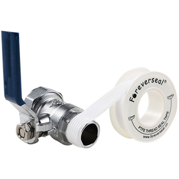 Water pipe thread tape for showers and faucets