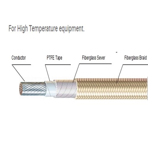 Cinta aislante de cable de PTFE de alta temperatura para área eléctrica