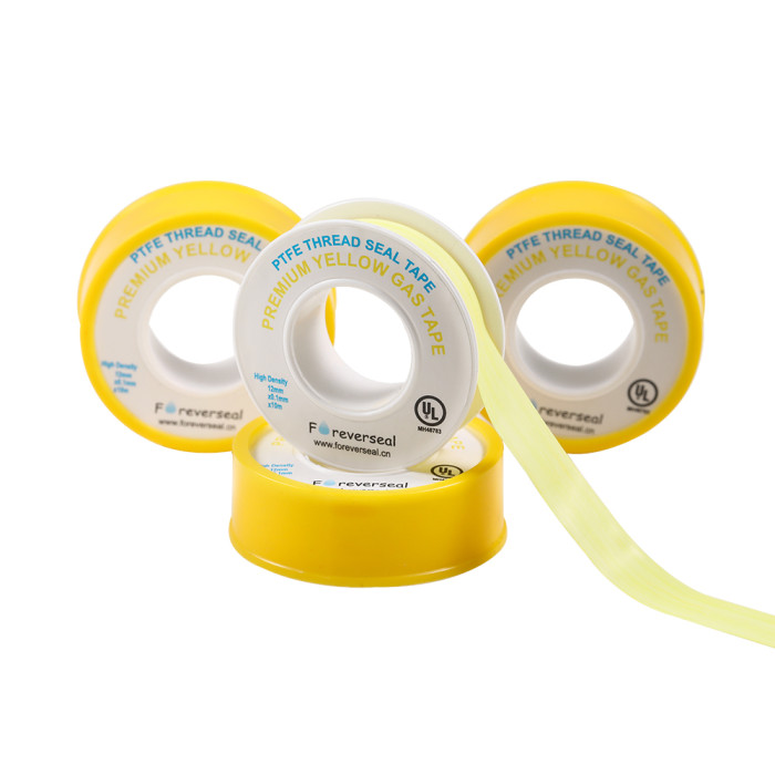 Yellow PTFE Tape For Nature Gas Line