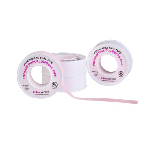 1/2 inch x 260 inches Pink Water Sealant Tape