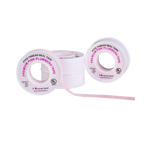 1/2 inch x 260 inches Pink Water Sealant Tape