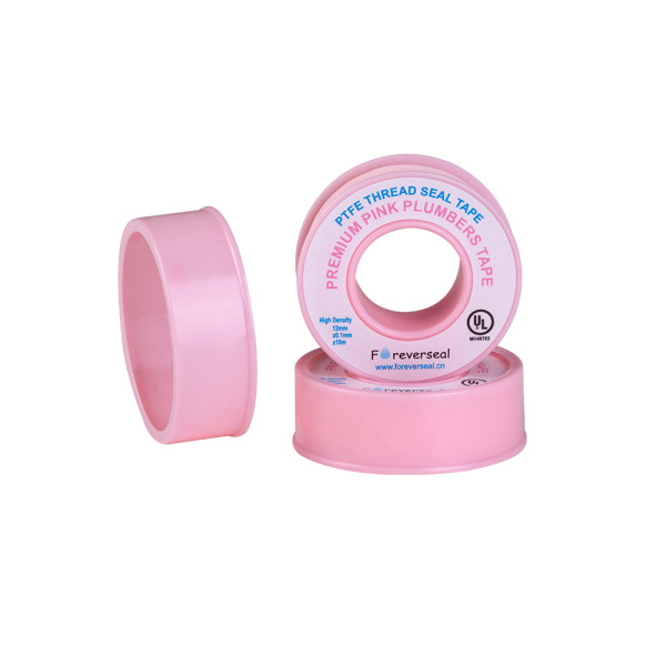 UL Listed Pink Color Pipe Thread Sealant Tape