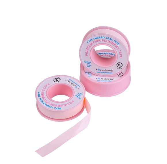 Thread Seal PTFE Tape 1" x 520" High Density Pink