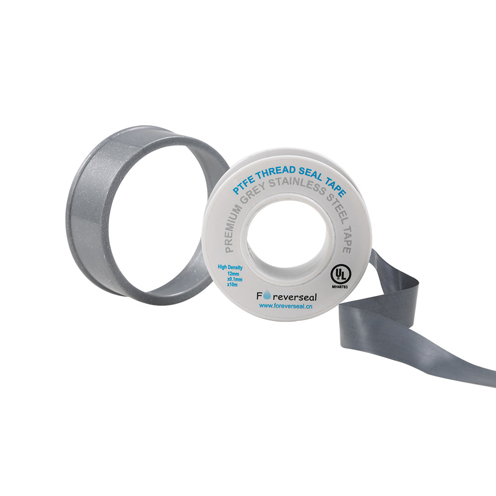 Master Tape Teflon Tape Grey 12mm x 10mt Gray Stainless Steel Anti