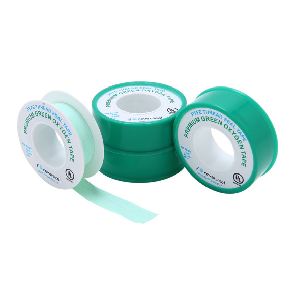 GREEN PTFE TAPE OXYGEN for oxygen networks 1/2''x6.6m