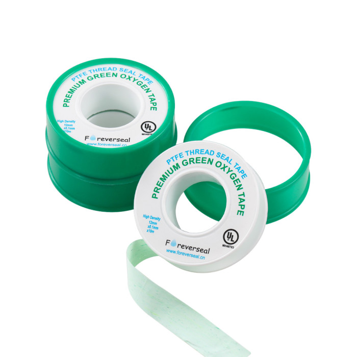 PTFE Thread Sealant Tape - Premium Density GREEN for Oxygen Use