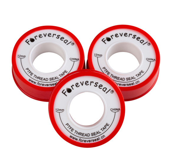 PURE PTFE TAPE 12 mm x 10 m x thickness 0,075 mm WHITE THREAD SEALING TAPE