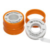 Thread seal tape PTFE DVGW-proofed role 12m/12mm /0,1mm FRP (inner thread)