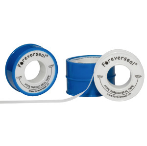 Threaded Sealing Tape PTFE L.12m 60g/m2 Kl.F DVGW-VP403 EN751/3, Pack of 10
