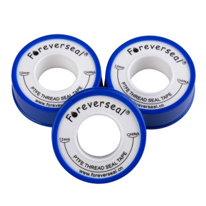PTFE tape for sealing metal and synthetic threaded connections