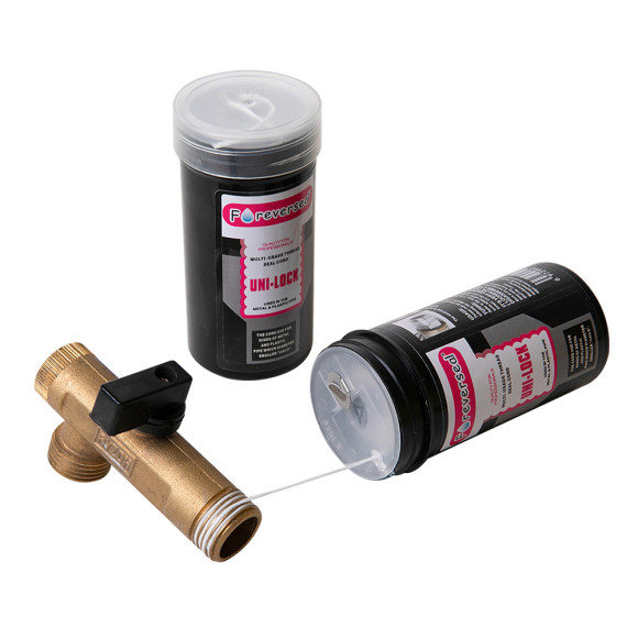 Thread sealing cord is a general purpose pipe sealant used for pipe couplings and fittings