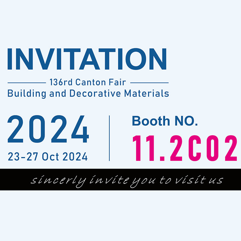 Canton Fair 2024--Oct 23-27--Booth is 11.2C02