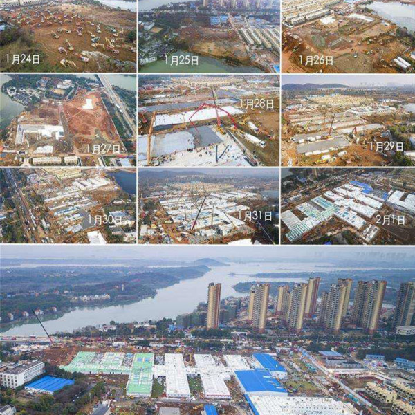 Fight with Novel Coronavirus -- New hospital use 10 days