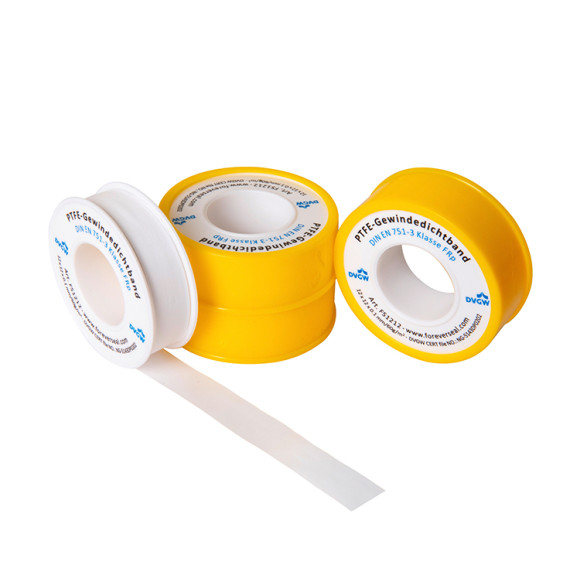 Profec Sealing tape PTFE 12 mm white 12m DVGW