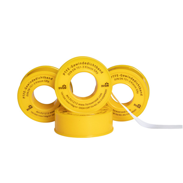 PTFE sealing tape, PTFE DIN EN751-3 DVGW