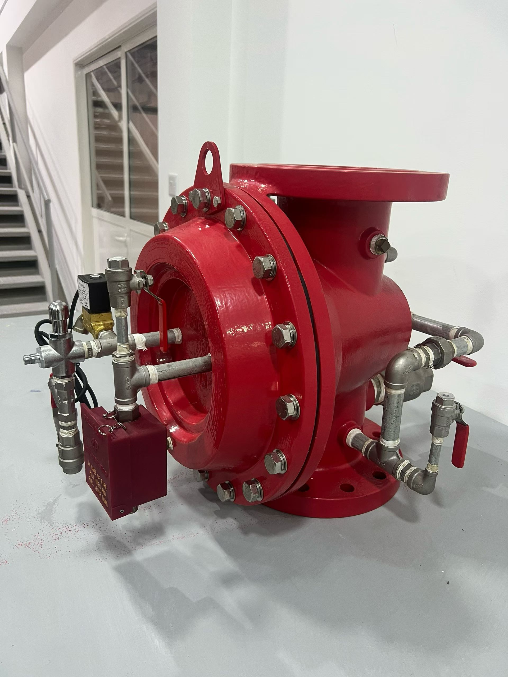 Fire protection system and sprinkler piping - professional fire safety installation